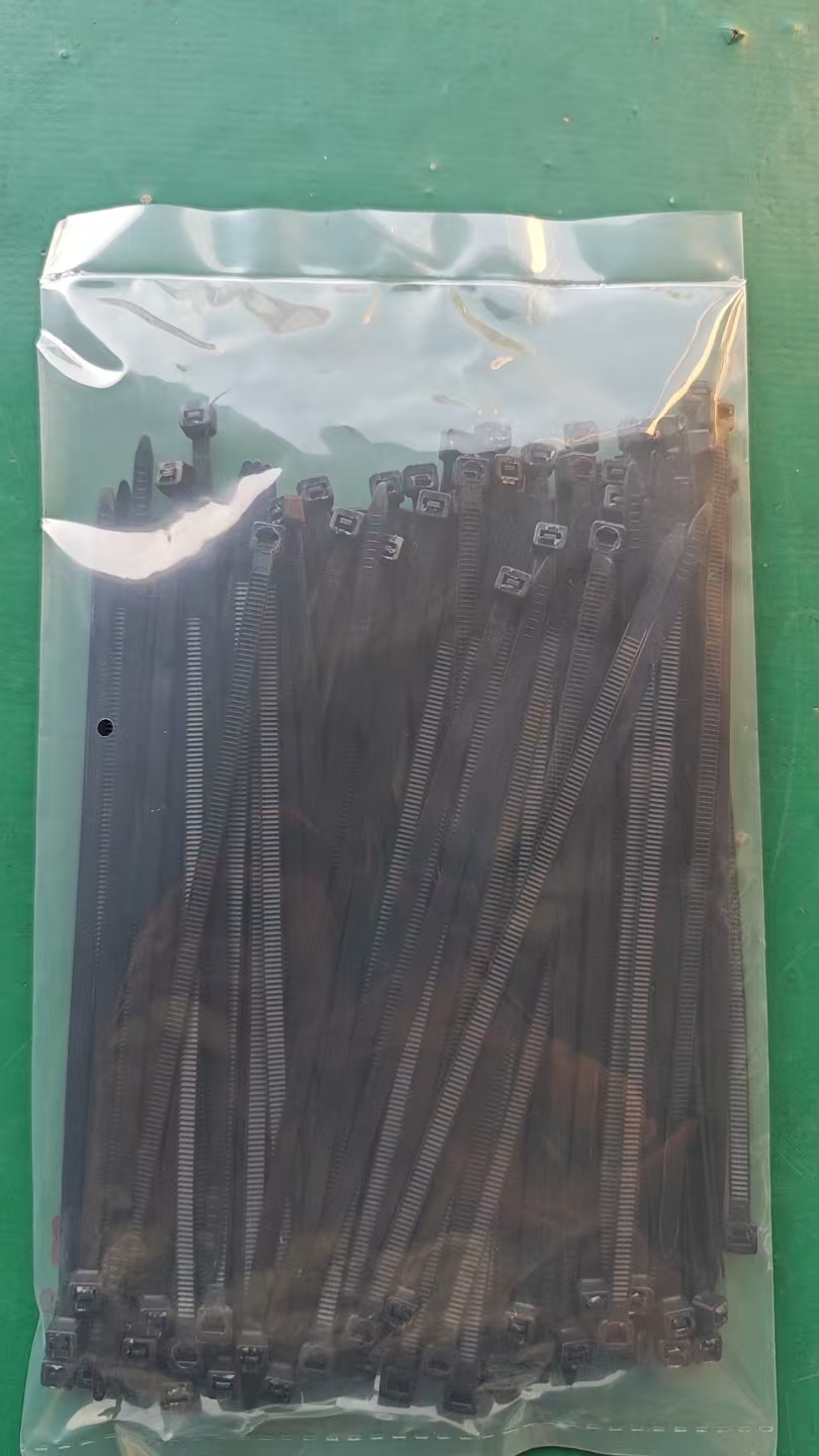 5.0 x 200mm packaged cable ties